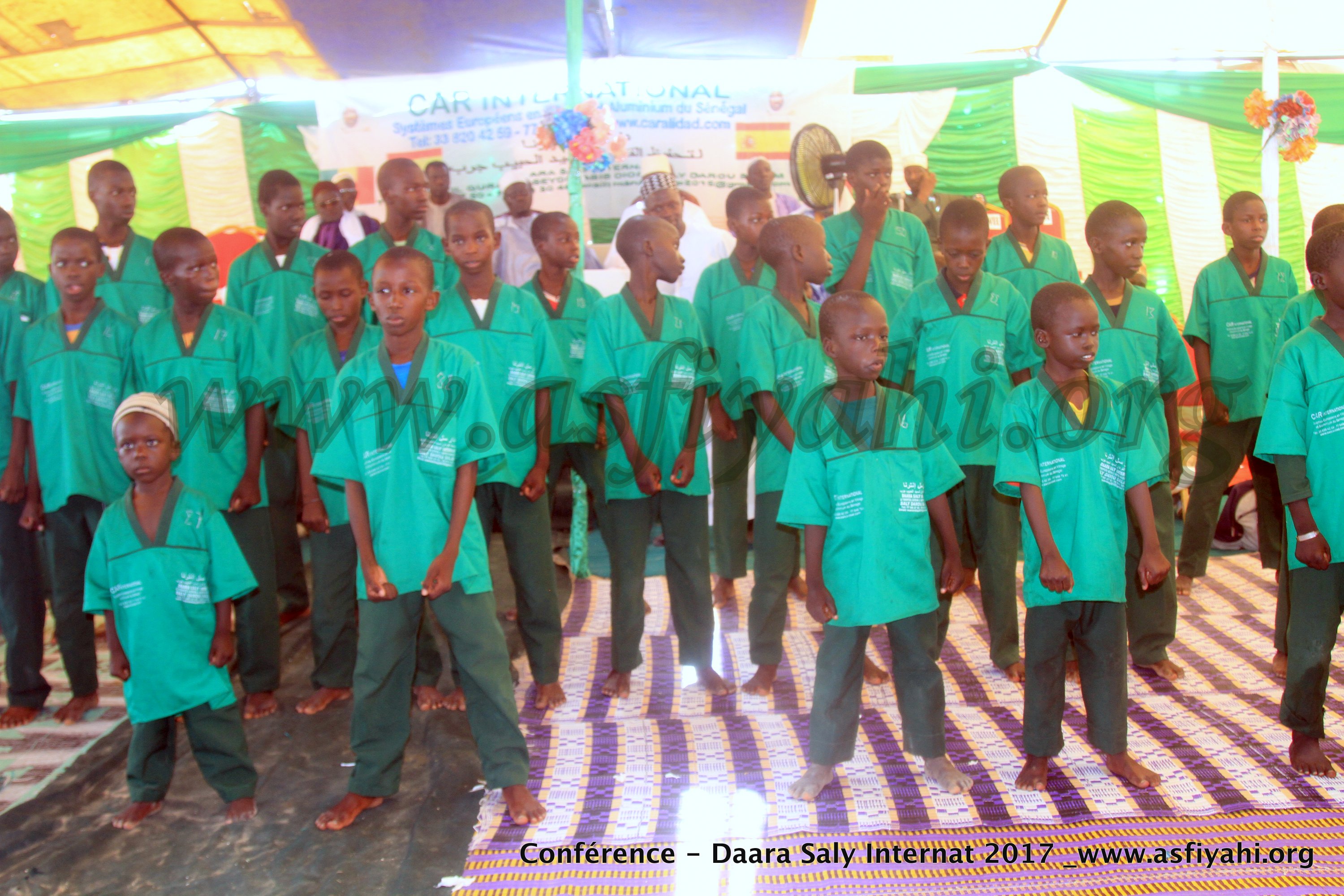 PHOTOS - Les Images de la Conférence du Daara Saly Internat , édition 2017 , animée par Oustaz Makhtar Sarr