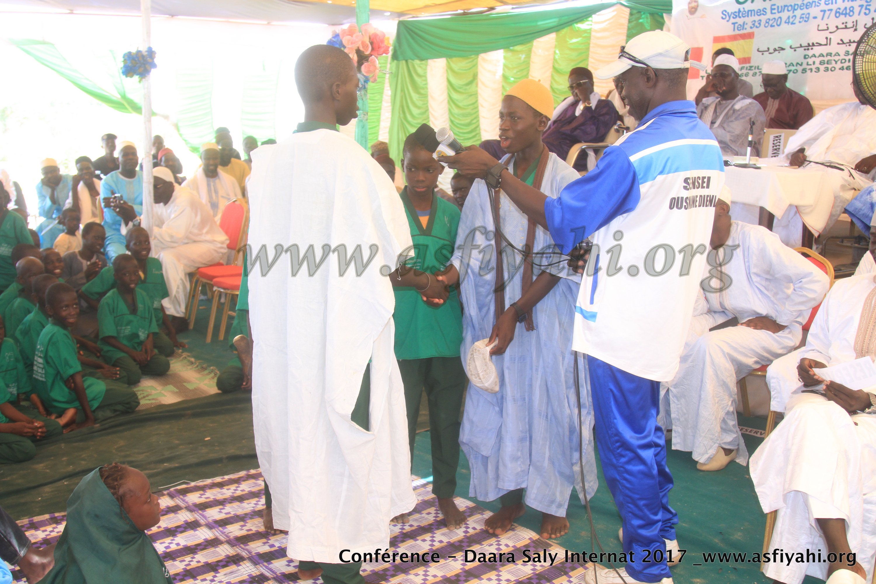 PHOTOS - Les Images de la Conférence du Daara Saly Internat , édition 2017 , animée par Oustaz Makhtar Sarr