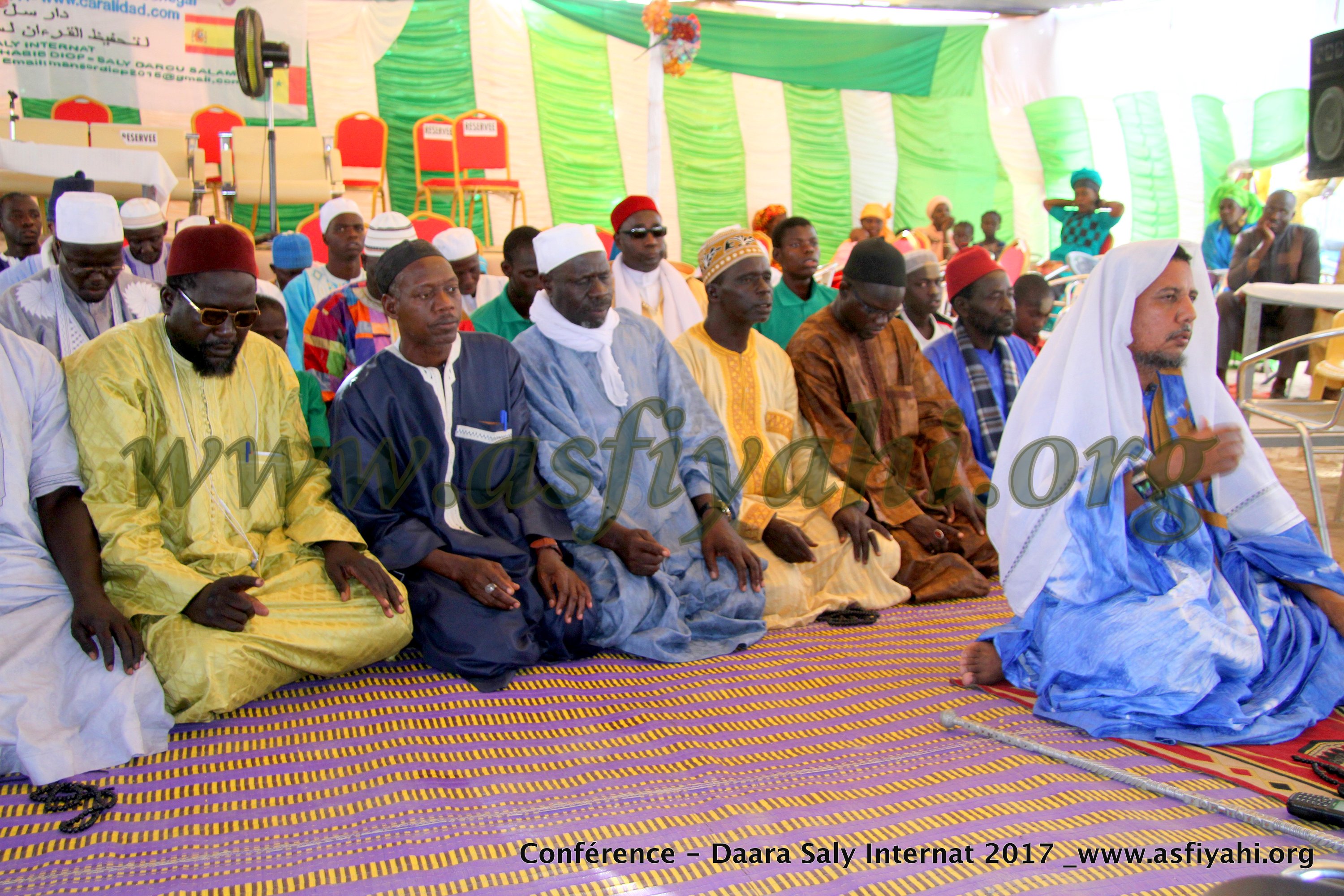 PHOTOS - Les Images de la Conférence du Daara Saly Internat , édition 2017 , animée par Oustaz Makhtar Sarr