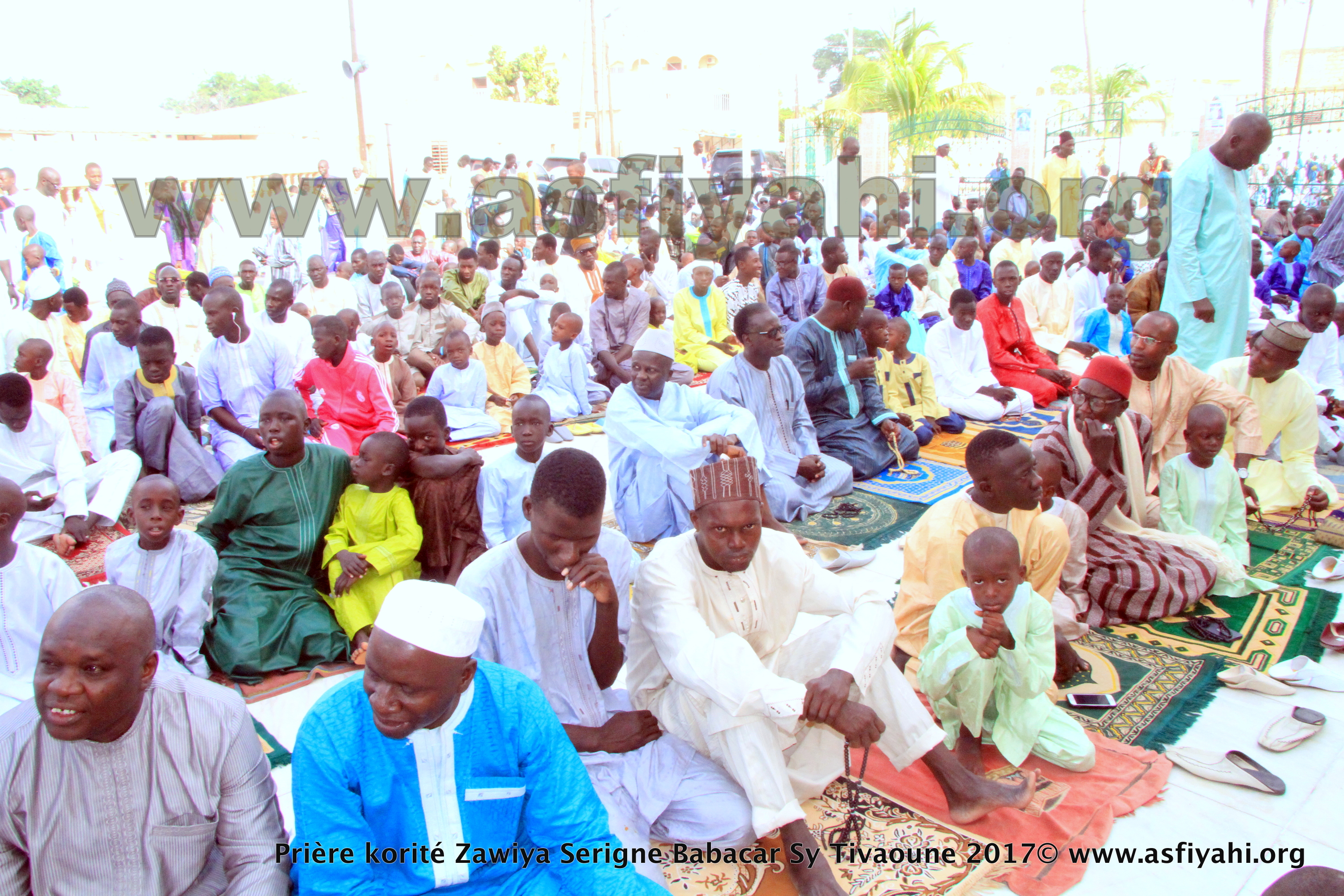 PHOTOS - KORITÉ 2017 À TIVAOUANE - Les Images de la Priere à la Mosquée Khalifa Babacar SY (rta)