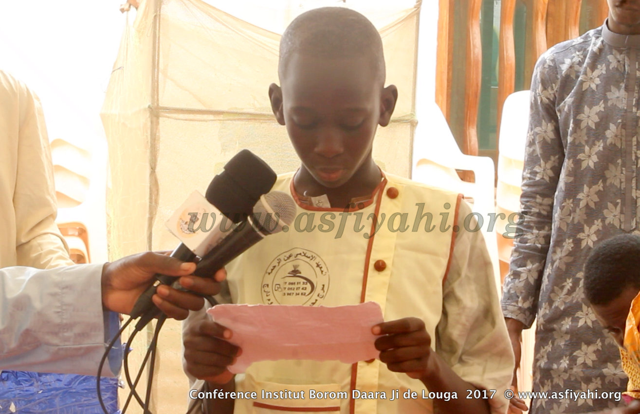 PHOTOS - LOUGA - Les Images de la Conférence de l'Institut Borom Daara Ji, de Serigne Ahmed Sarr