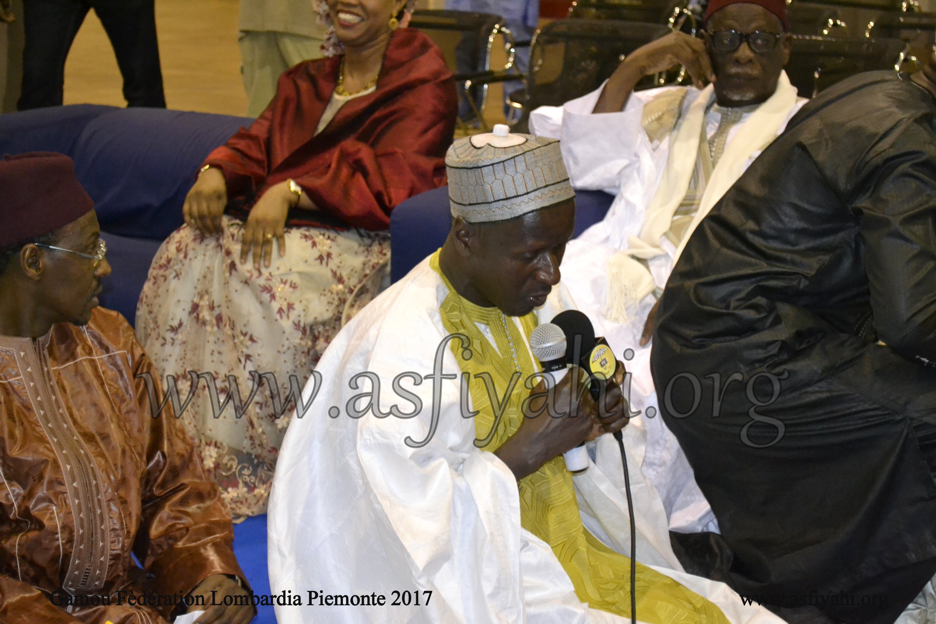 PHOTO - ITALIE - VARESE : Gamou Fédération des Dahiras Tidianes Lombardia Piemonte (Varese Sesto-Torino-Vercelli-Gozzano-Pavia Voghera)