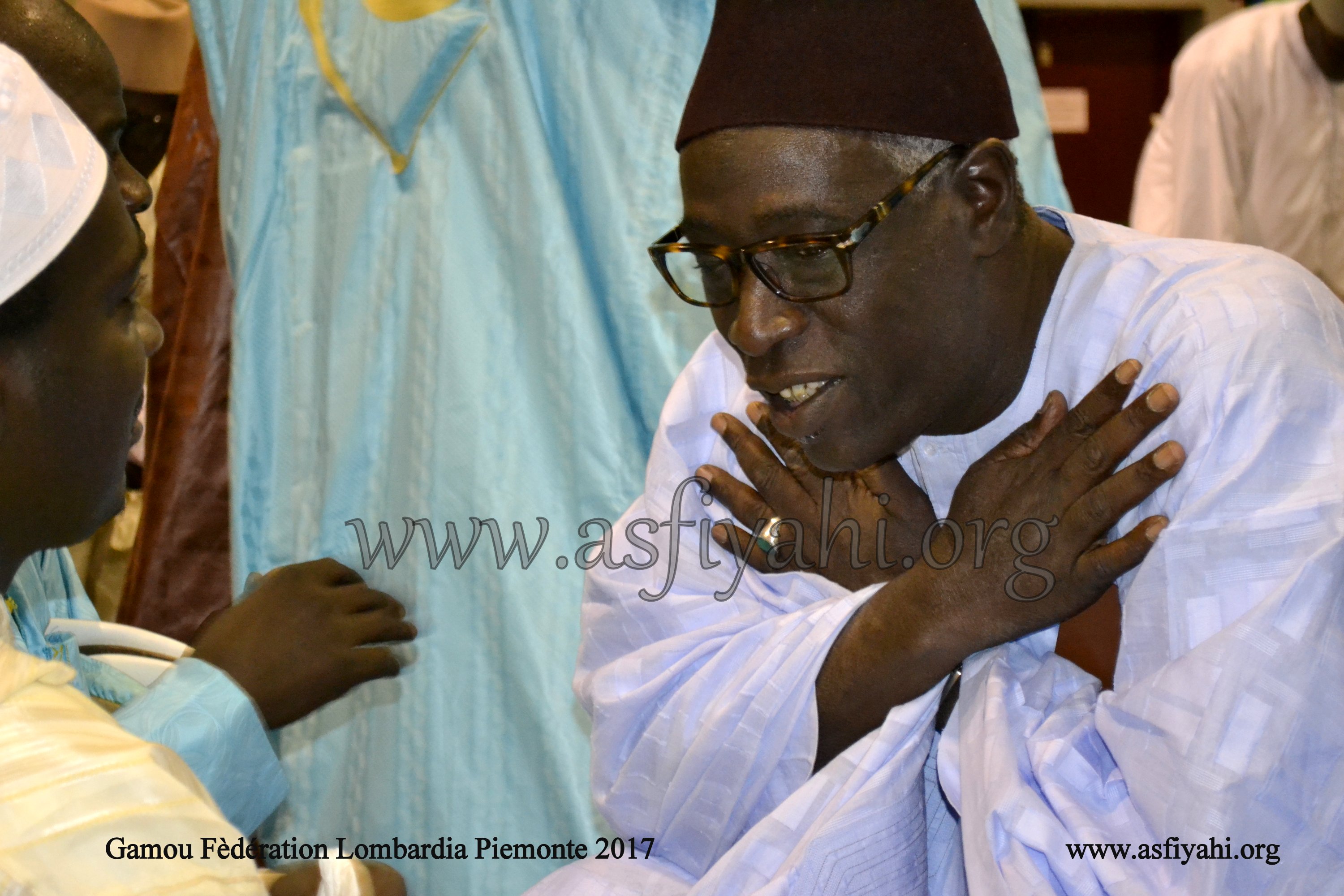 PHOTO - ITALIE - VARESE : Gamou Fédération des Dahiras Tidianes Lombardia Piemonte (Varese Sesto-Torino-Vercelli-Gozzano-Pavia Voghera)