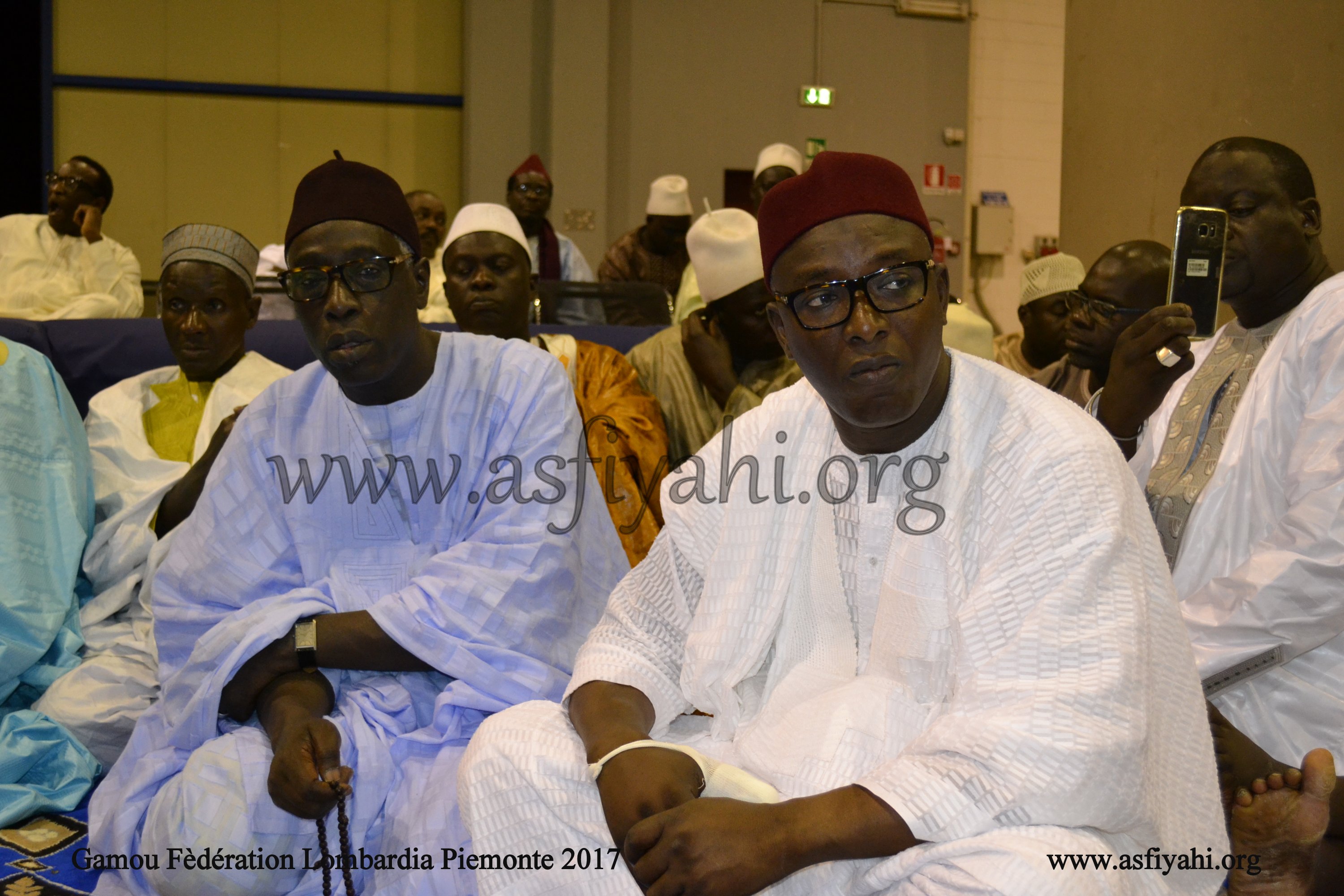 PHOTO - ITALIE - VARESE : Gamou Fédération des Dahiras Tidianes Lombardia Piemonte (Varese Sesto-Torino-Vercelli-Gozzano-Pavia Voghera)