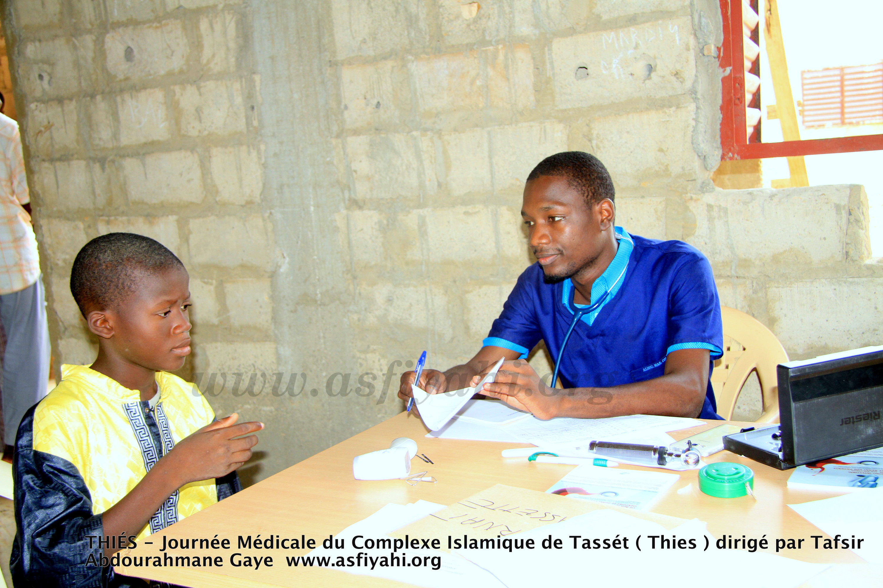 PHOTOS - THIÉS - Les Images de la Journée médicale du Complexe Islamique de Tassét (Thies) dirigé par Tafsir Abdourahmane Gaye