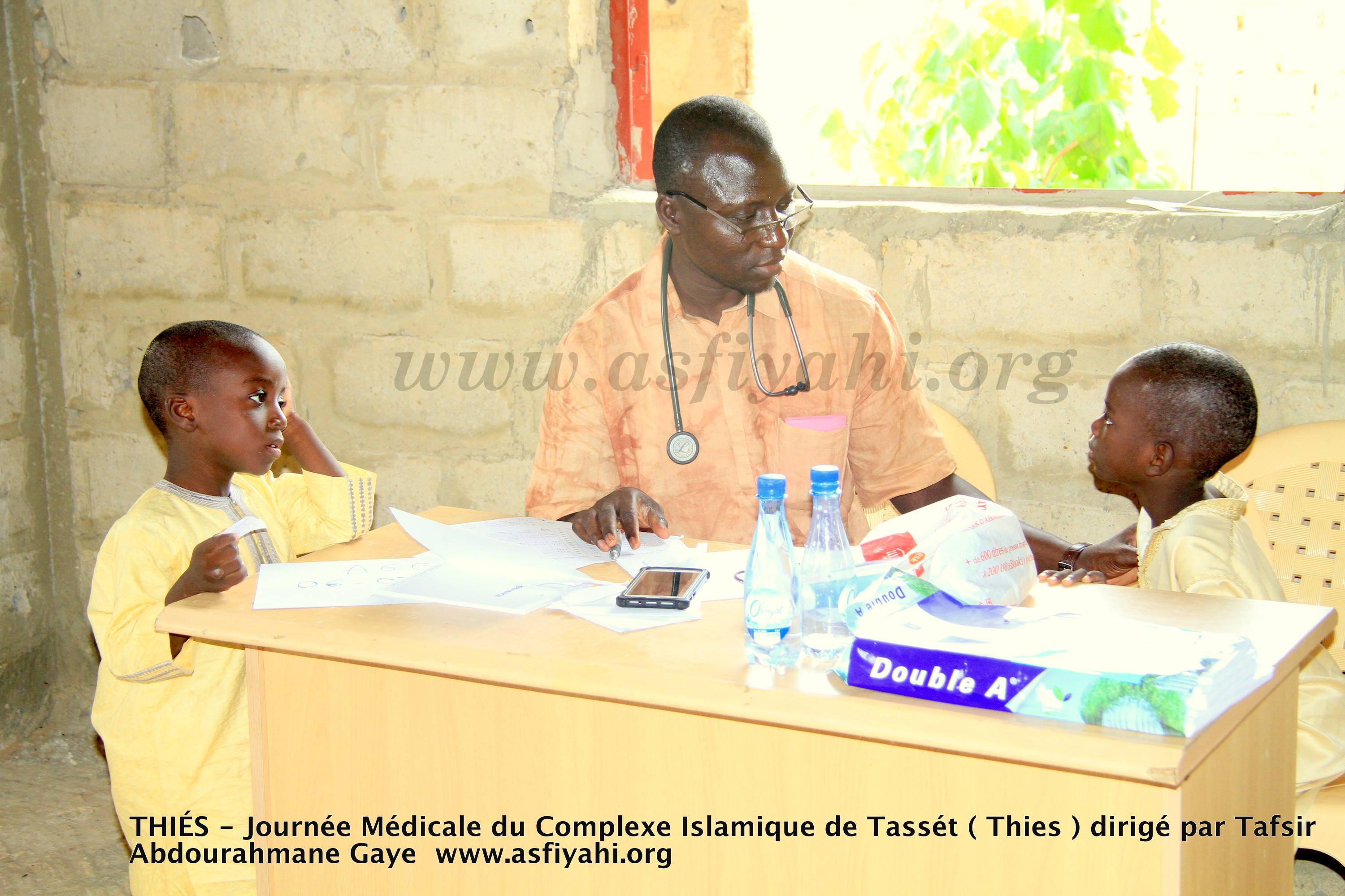 PHOTOS - THIÉS - Les Images de la Journée médicale du Complexe Islamique de Tassét (Thies) dirigé par Tafsir Abdourahmane Gaye