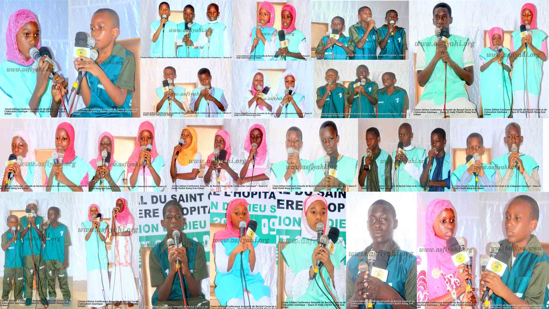 PHOTOS - Les Images de la Conférence annuelle de Récital du Saint Coran du Daara El Hadj Cheikh Niang de Scat urbam