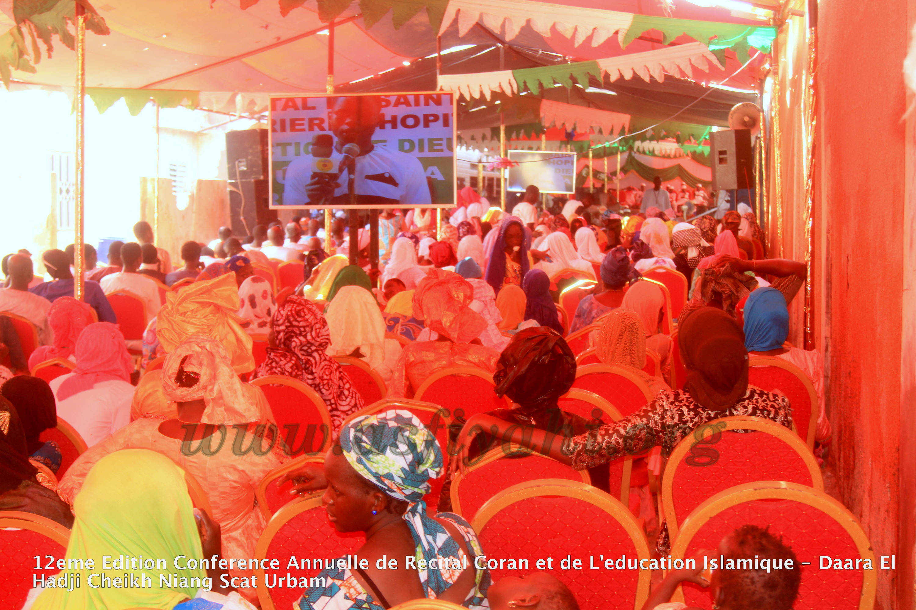 PHOTOS - Les Images de la Conférence annuelle de Récital du Saint Coran du Daara El Hadj Cheikh Niang de Scat urbam