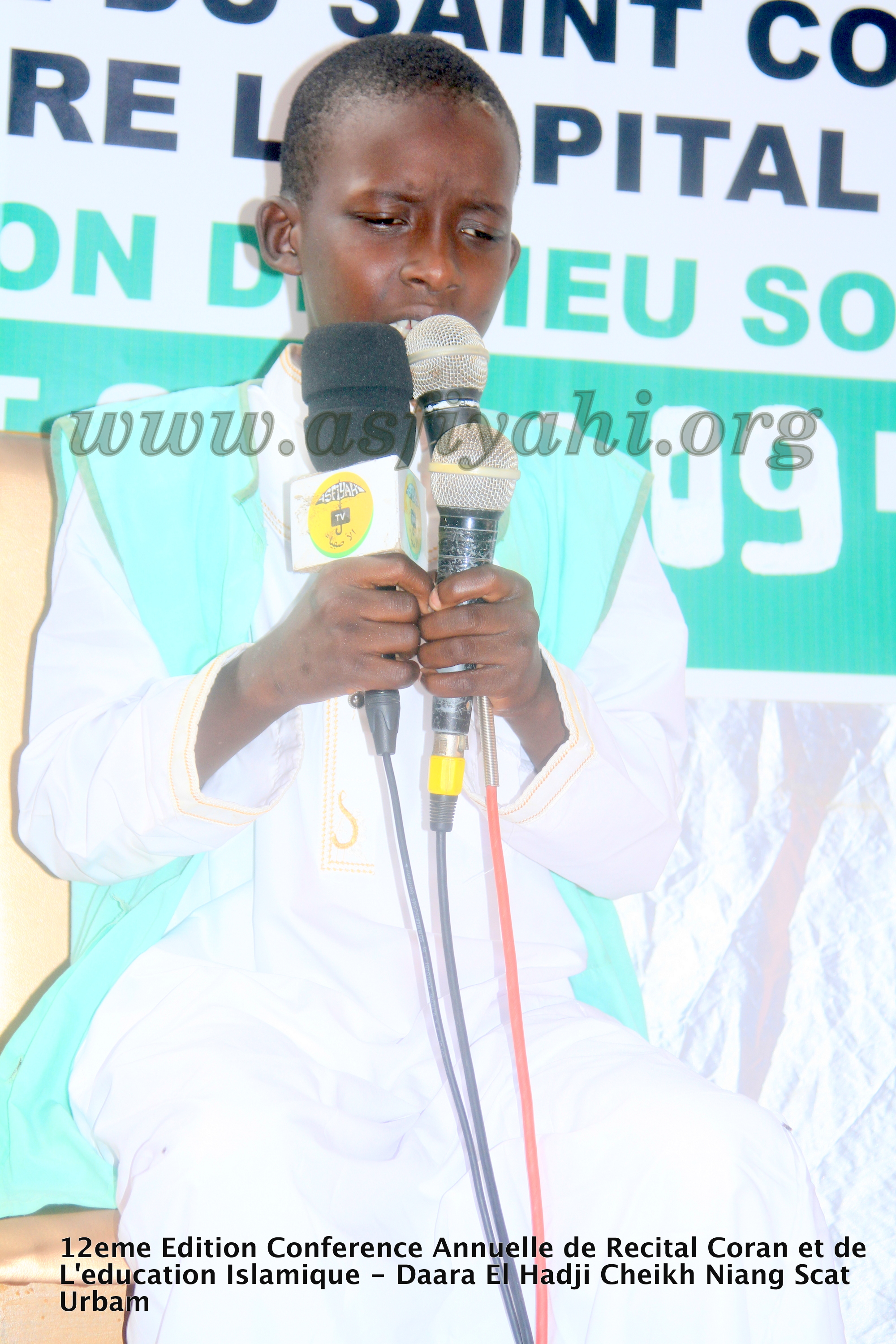 PHOTOS - Les Images de la Conférence annuelle de Récital du Saint Coran du Daara El Hadj Cheikh Niang de Scat urbam