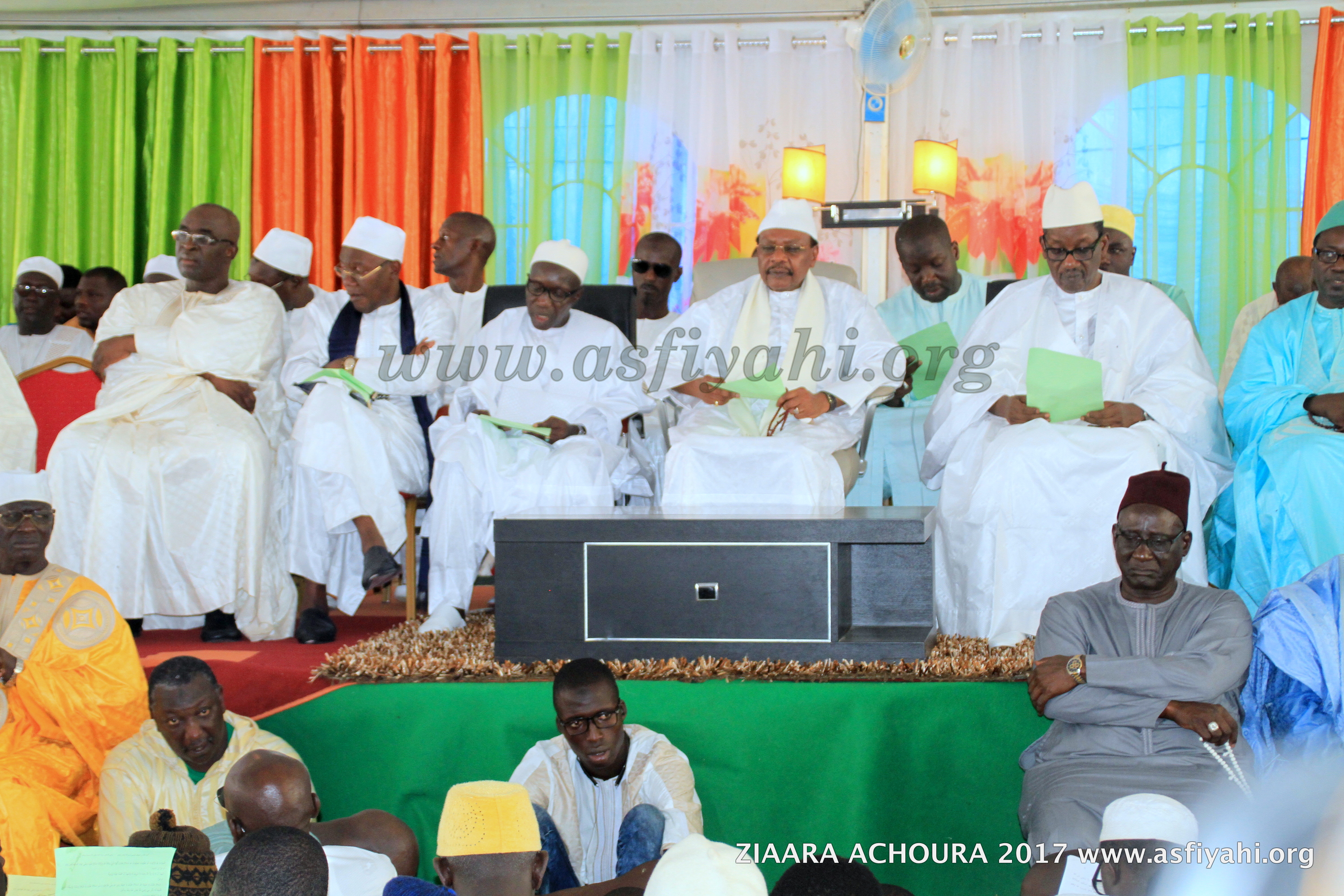 PHOTOS - ZIARRA ACHOURA 2017 À TIVAOUANE:  Serigne Abdoul Aziz Sy Al Amine, l'absent le plus présent 