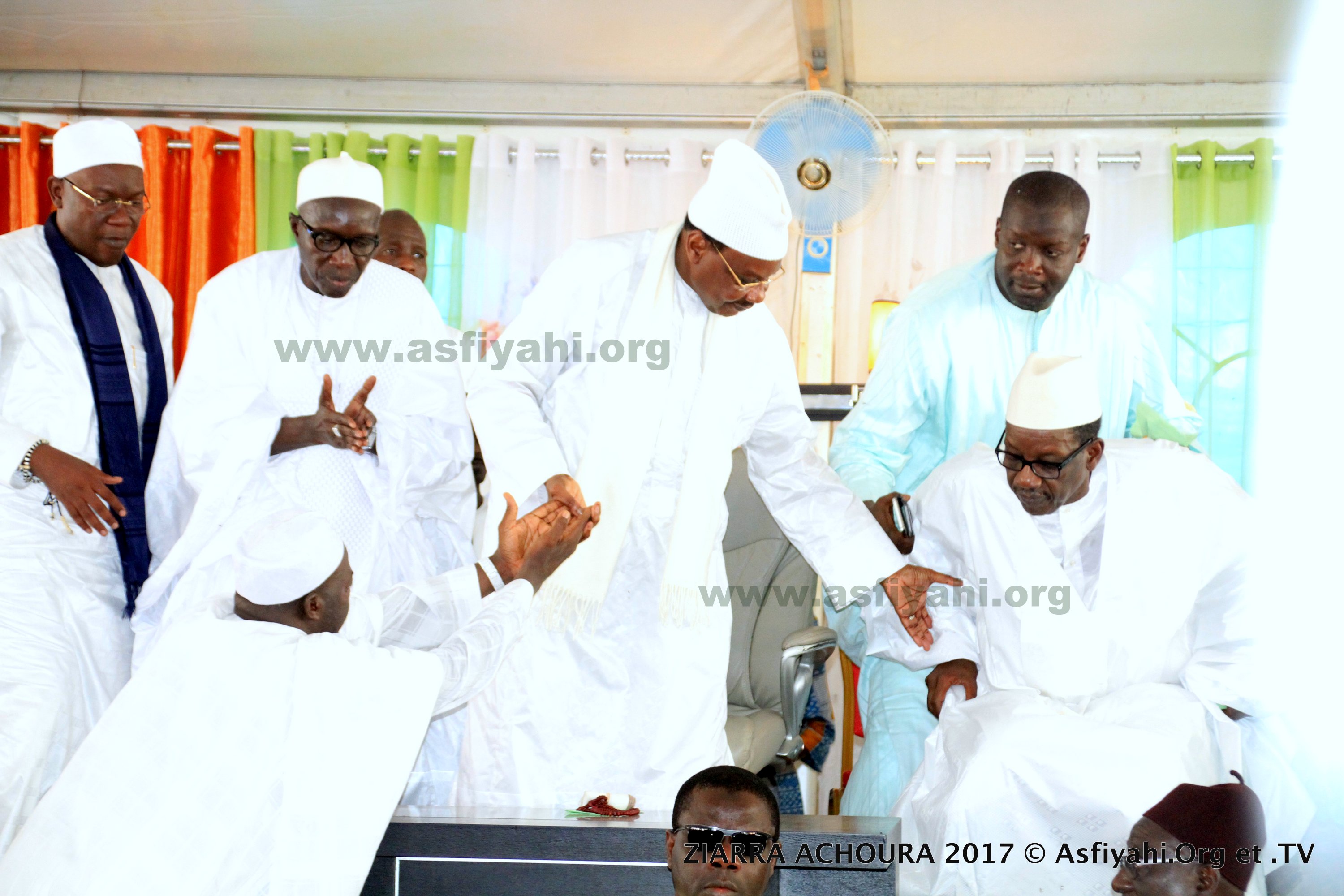 PHOTOS - ZIARRA ACHOURA 2017 À TIVAOUANE:  Serigne Abdoul Aziz Sy Al Amine, l'absent le plus présent 