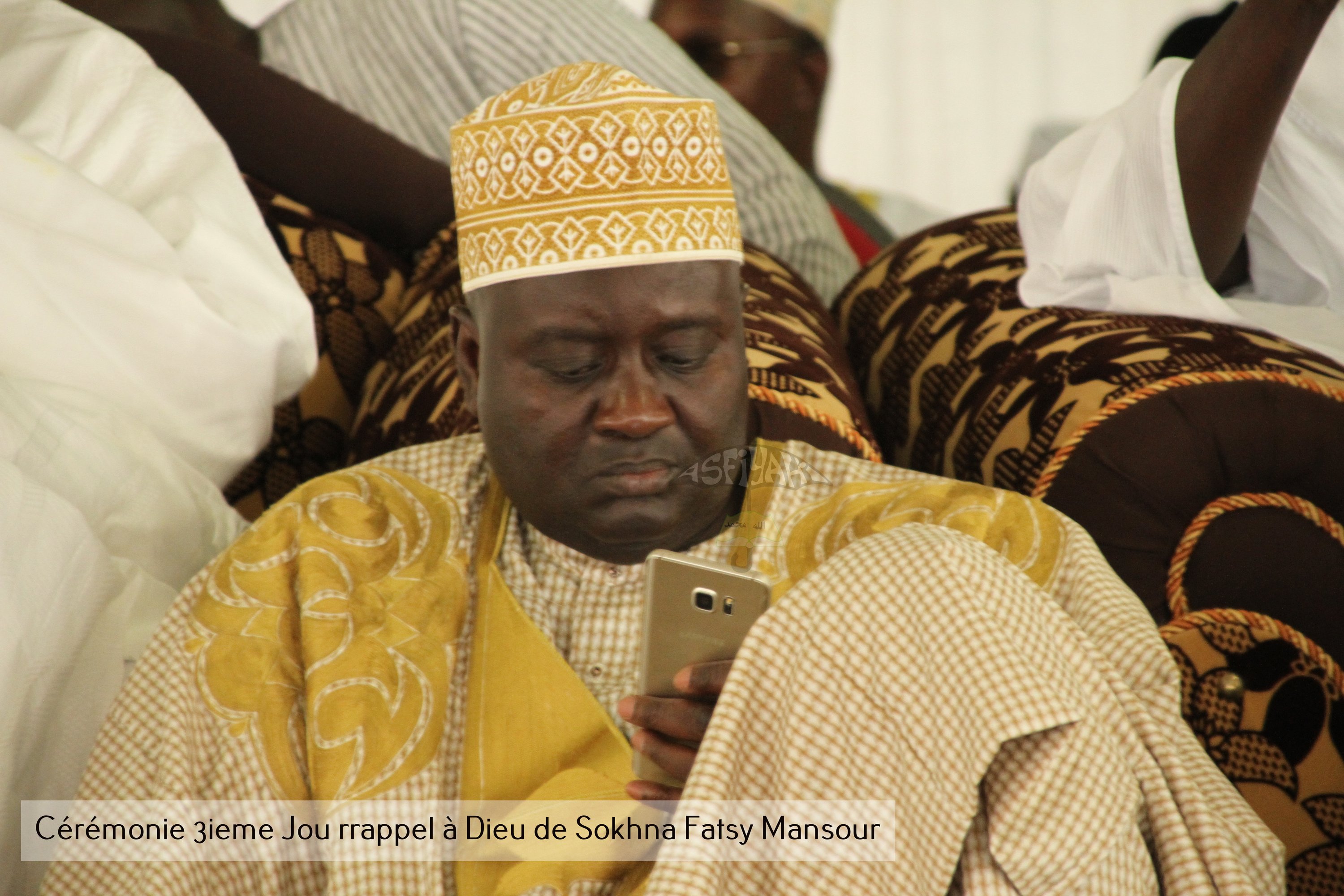 PHOTOS - Les images de la cérémonie du troisième jour du rappel à Dieu de Sokhna Fatsy Mansour