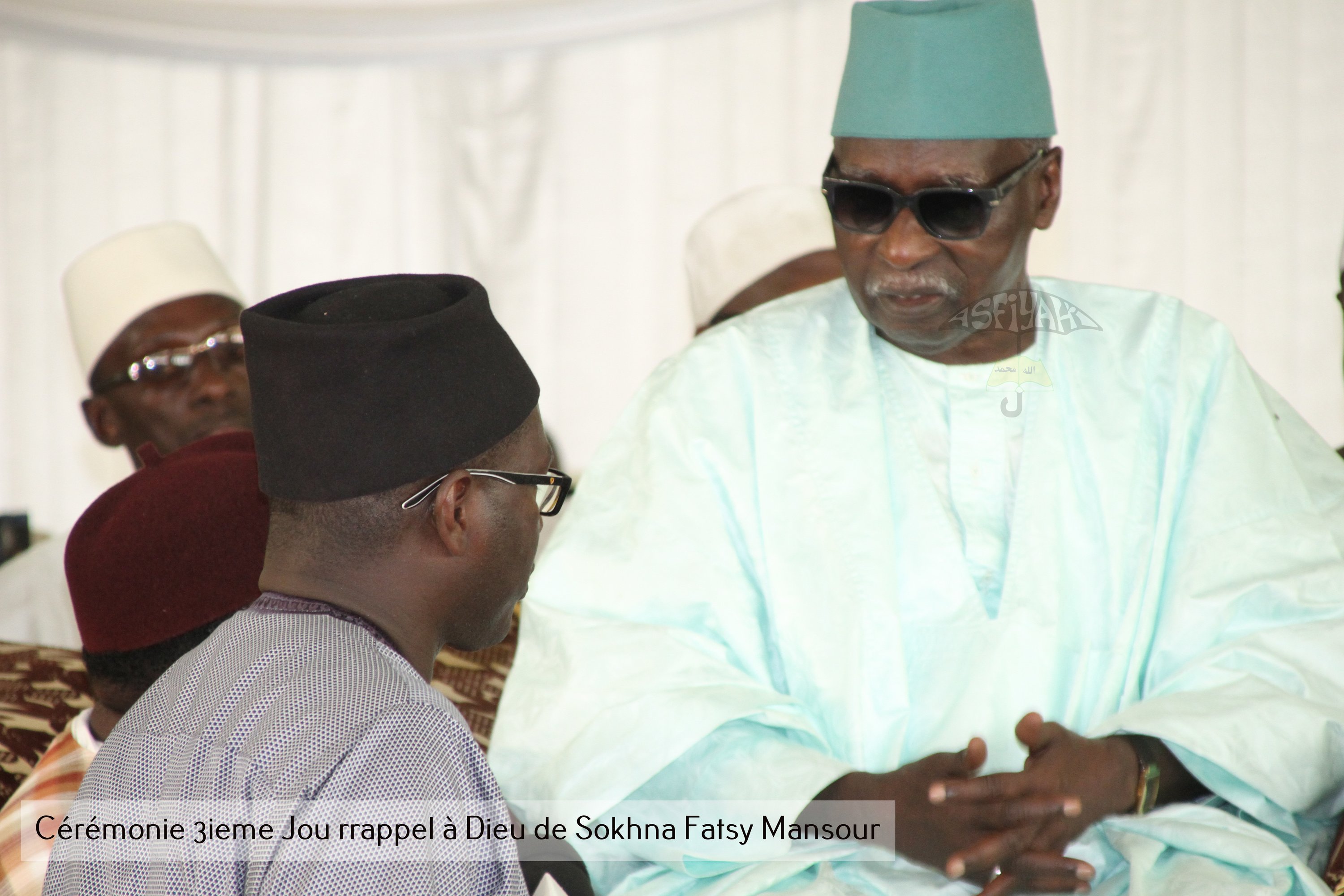 PHOTOS - Les images de la cérémonie du troisième jour du rappel à Dieu de Sokhna Fatsy Mansour