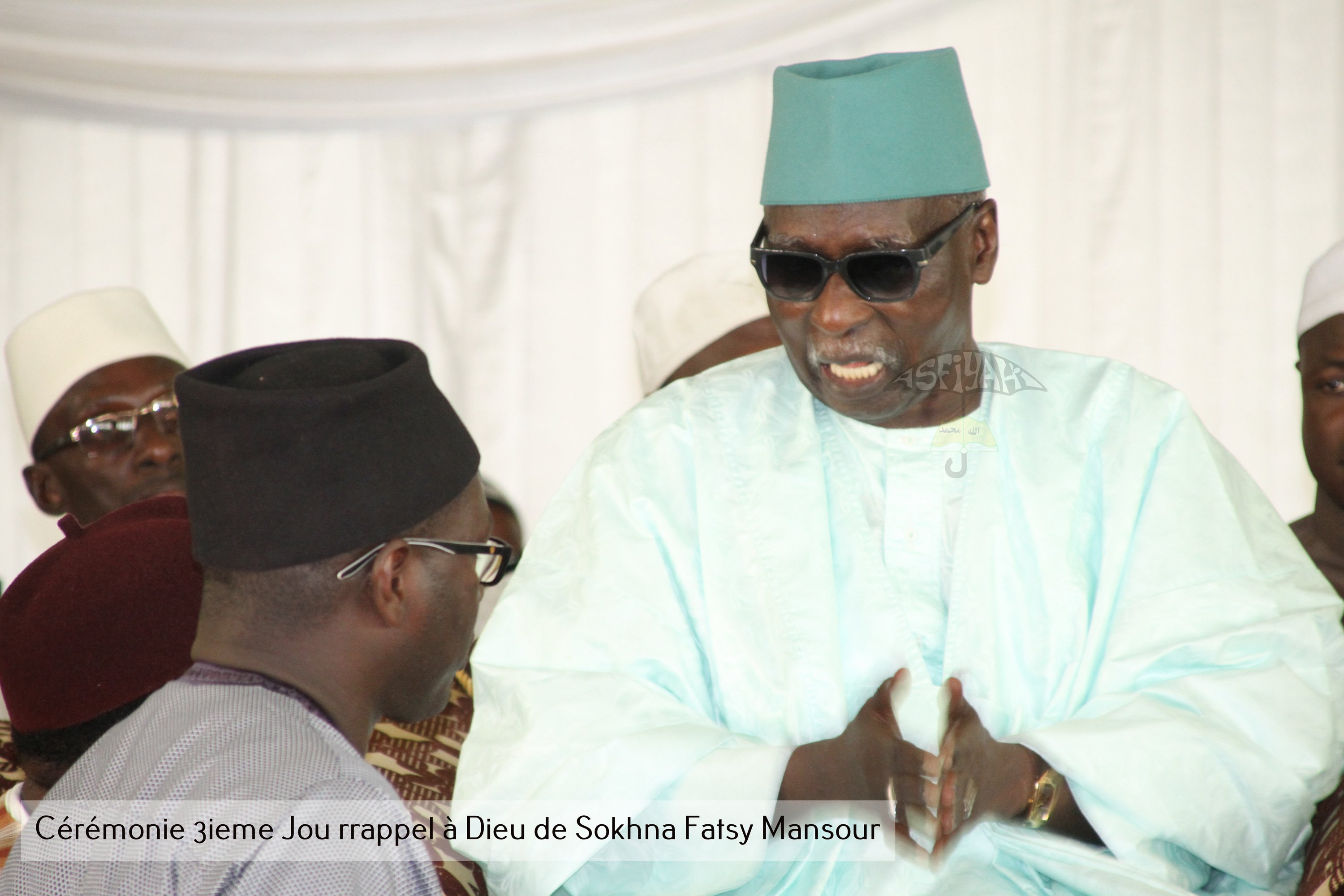 PHOTOS - Les images de la cérémonie du troisième jour du rappel à Dieu de Sokhna Fatsy Mansour