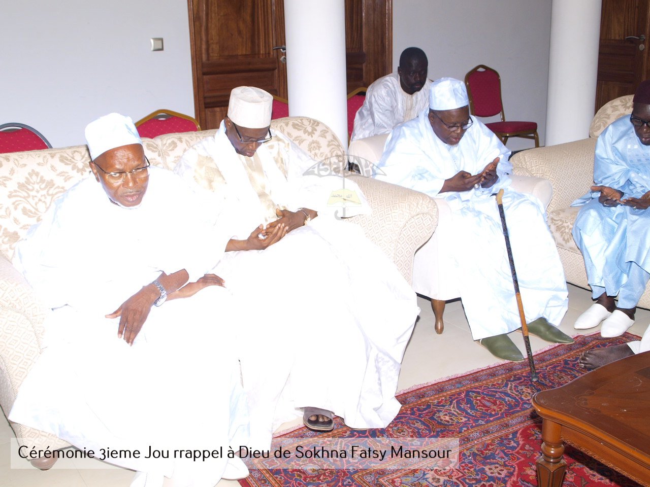 PHOTOS - Les images de la cérémonie du troisième jour du rappel à Dieu de Sokhna Fatsy Mansour