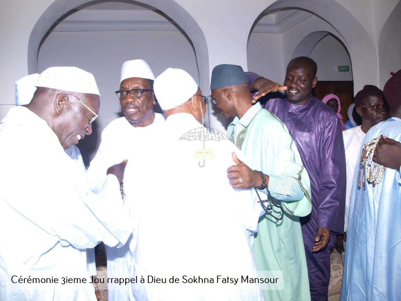 PHOTOS - Les images de la cérémonie du troisième jour du rappel à Dieu de Sokhna Fatsy Mansour
