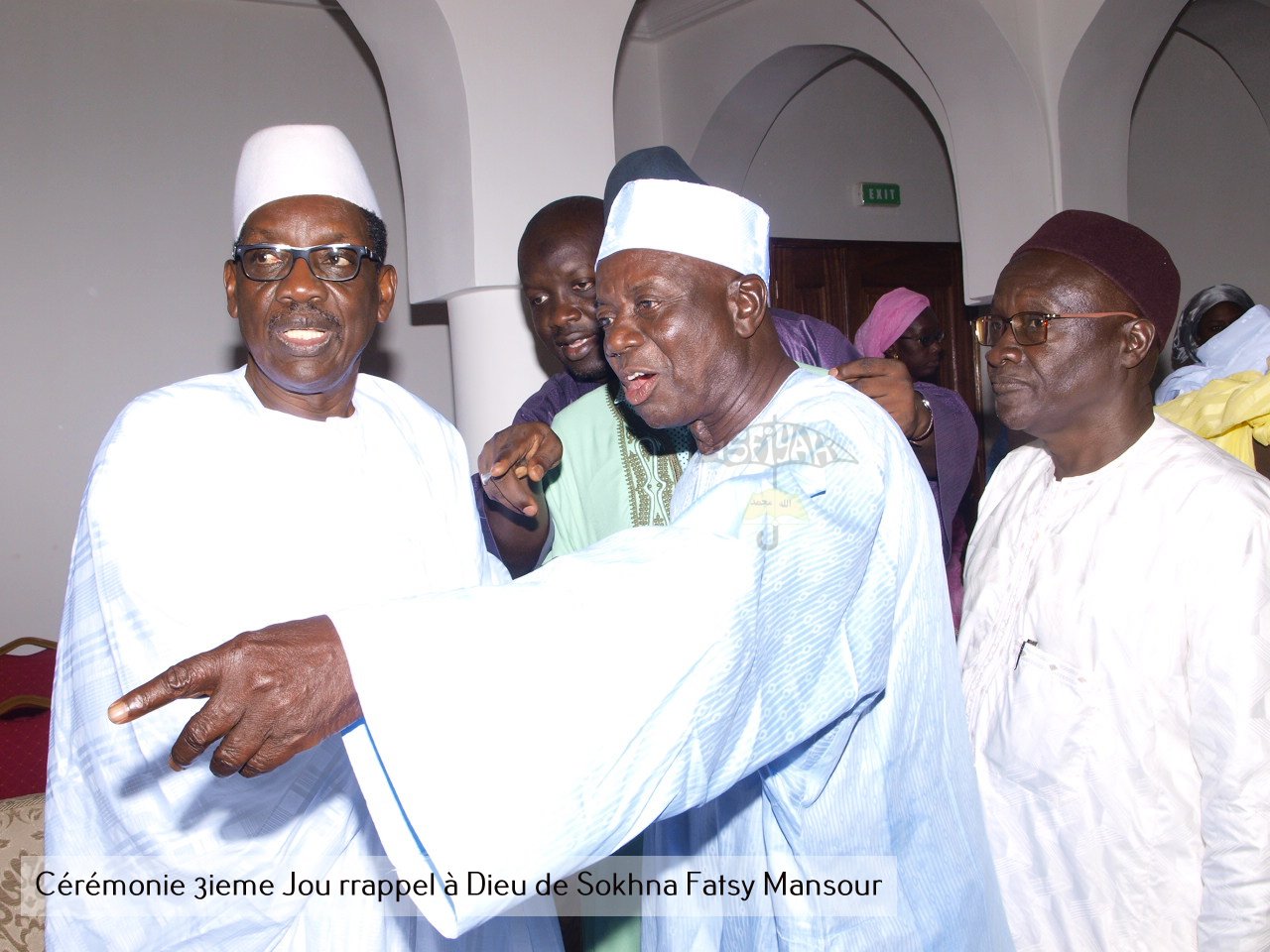 PHOTOS - Les images de la cérémonie du troisième jour du rappel à Dieu de Sokhna Fatsy Mansour