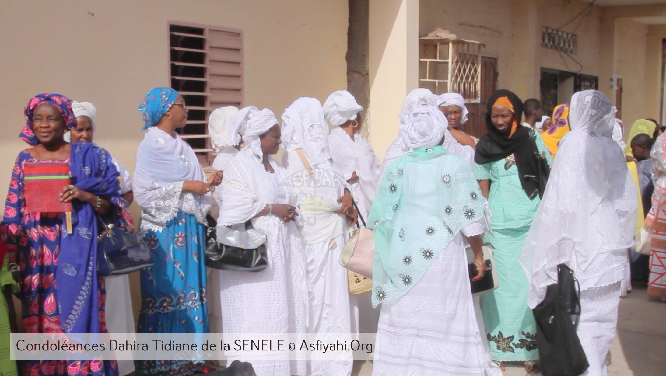 PHOTOS - Les Images de la presentation de Condoleances du Dahira Tidiane de la SENELEC, au Khalif General des Tidianes Serigne Mbaye Sy Mansour