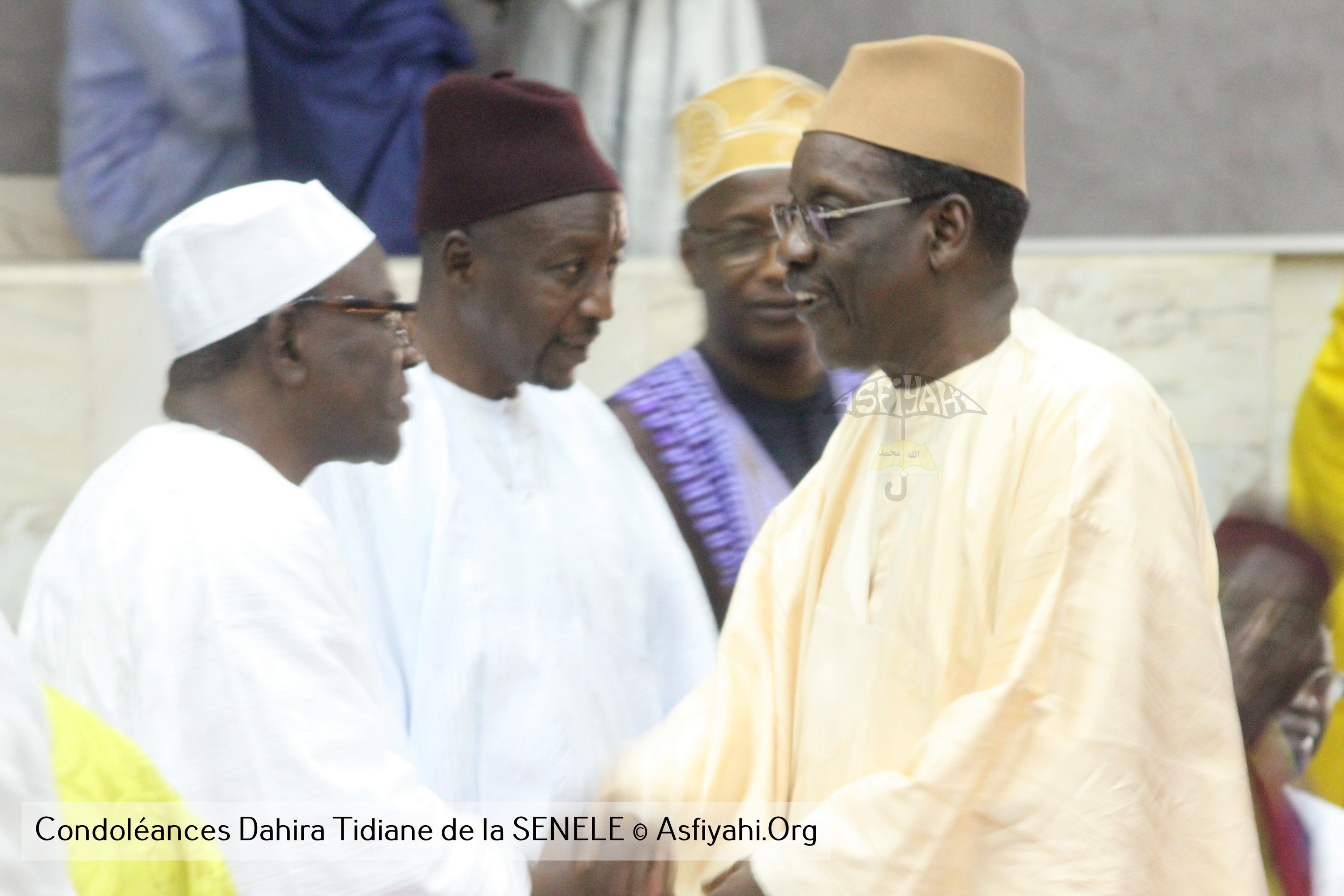 PHOTOS - Les Images de la presentation de Condoleances du Dahira Tidiane de la SENELEC, au Khalif General des Tidianes Serigne Mbaye Sy Mansour