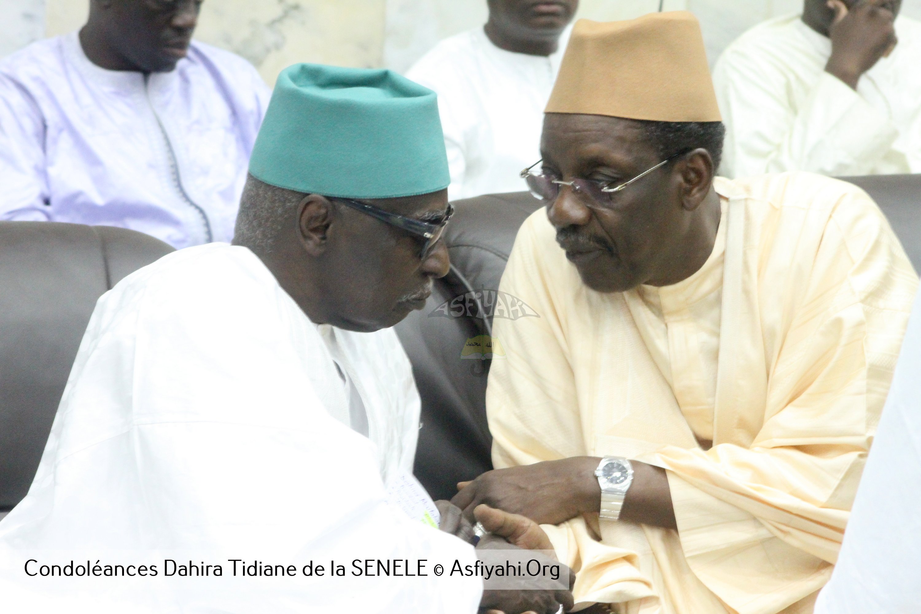PHOTOS - Les Images de la presentation de Condoleances du Dahira Tidiane de la SENELEC, au Khalif General des Tidianes Serigne Mbaye Sy Mansour
