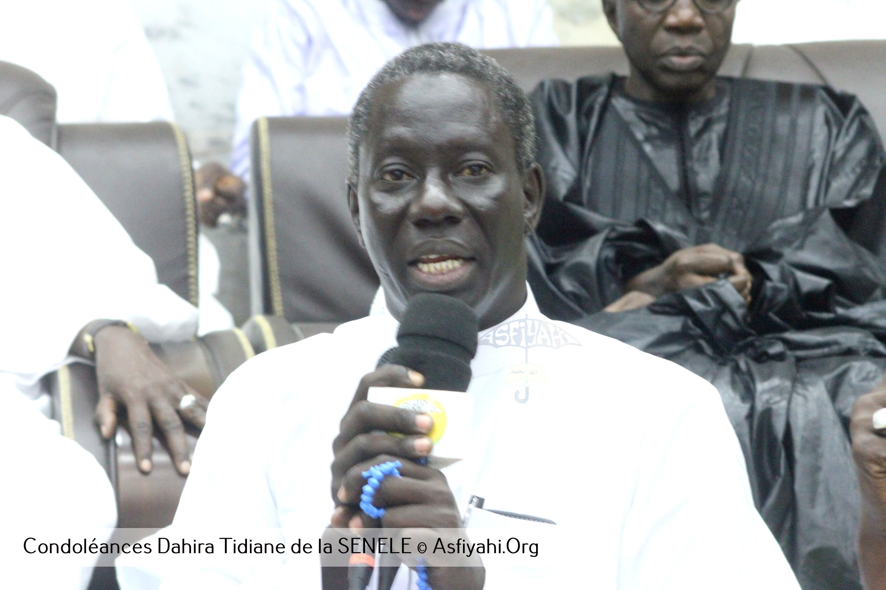 PHOTOS - Les Images de la presentation de Condoleances du Dahira Tidiane de la SENELEC, au Khalif General des Tidianes Serigne Mbaye Sy Mansour