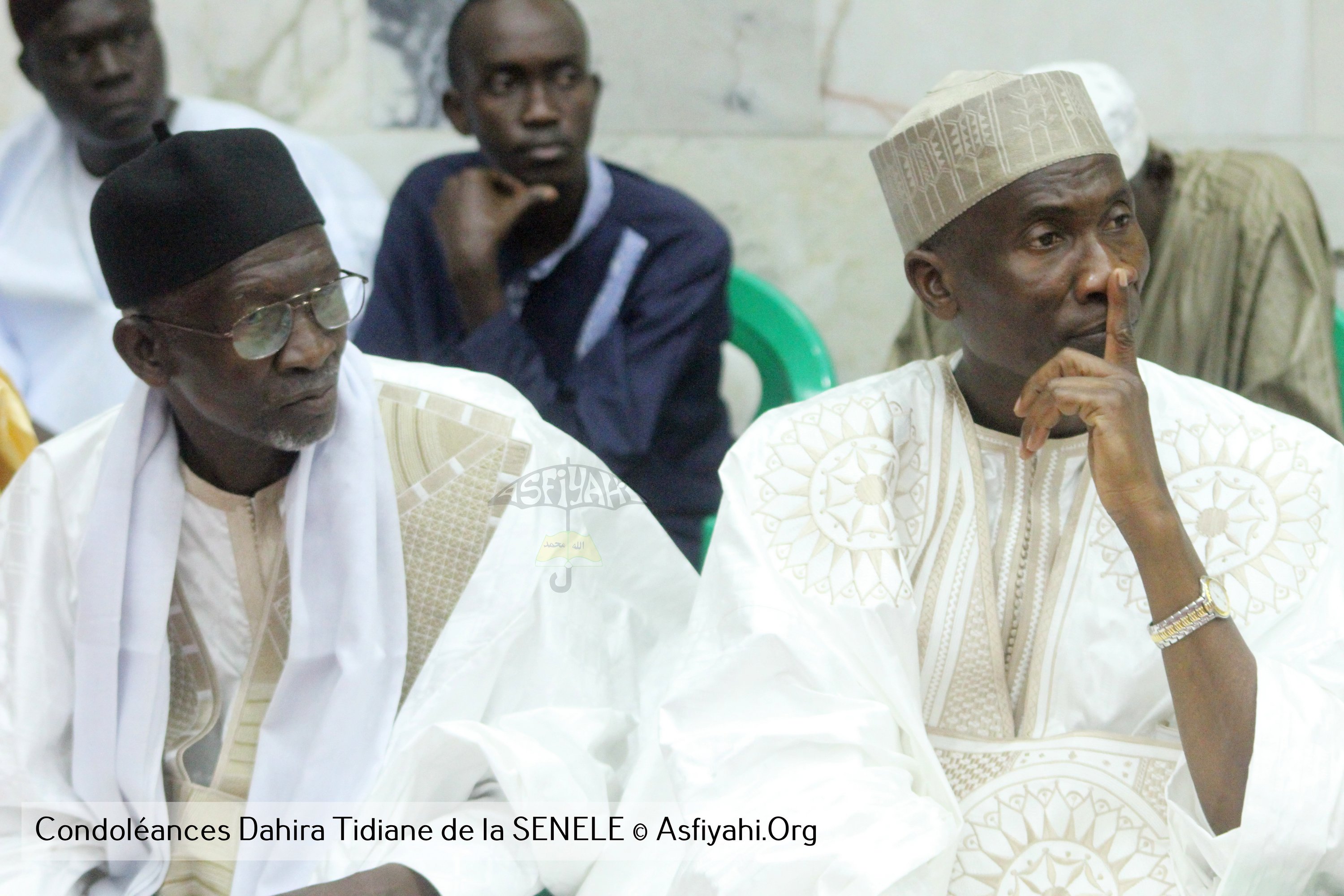 PHOTOS - Les Images de la presentation de Condoleances du Dahira Tidiane de la SENELEC, au Khalif General des Tidianes Serigne Mbaye Sy Mansour