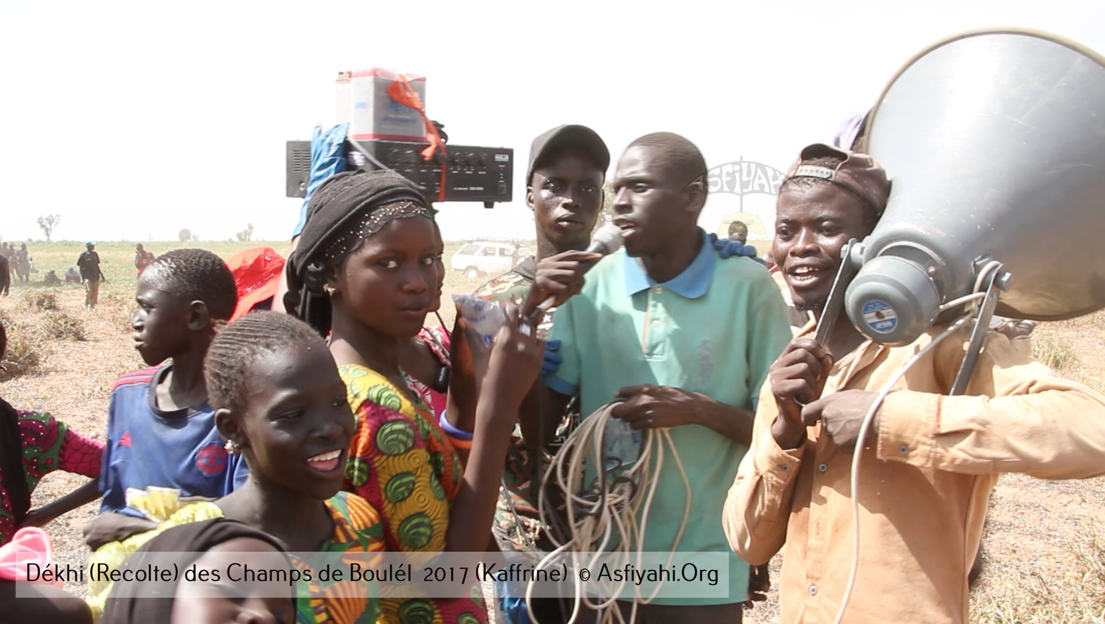 PHOTOS - Regardez les Images de la Récolte 2017 des Champs de Boulél (Kaffrine), cultivés par Serigne Abdoul Aziz SY Al Amine