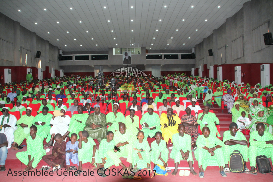 PHOTOS - TIVAOUANE - Les Images de l'Assemblée Générale du COSKAS, edition 2017, presidée par Serigne Pape Malick Sy