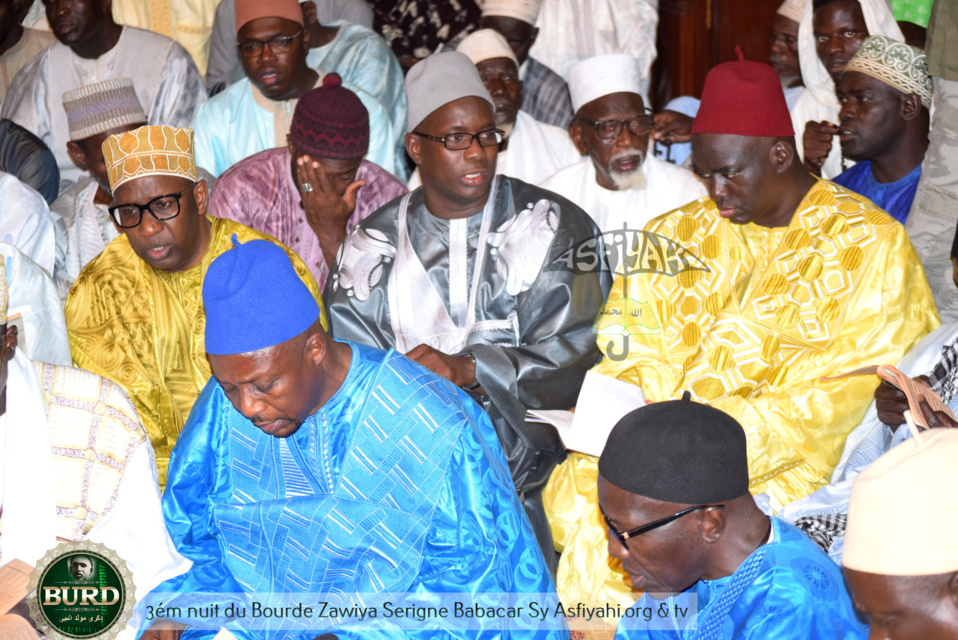 PHOTOS - GAMOU TIVAOUANE 2017 - Les Images de la troisième nuit du Bourde à la Zawiya Serigne Babacar SY