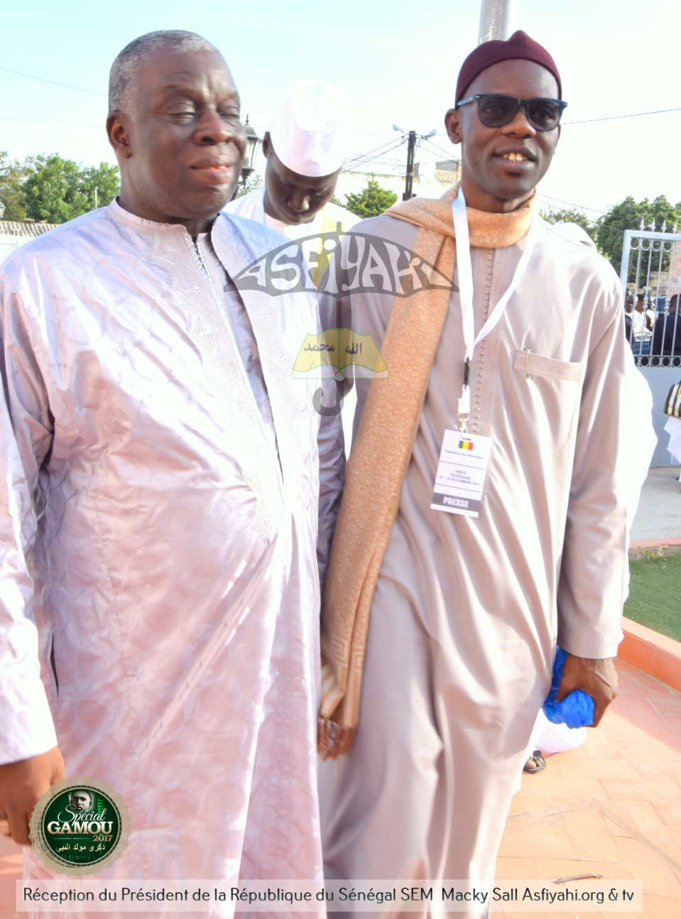 PHOTOS - Gamou Tivaouane 2017 - La famille de Seydil hadj Malick Sy acceuille le President Macky Sall