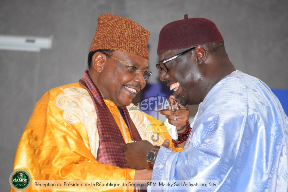 PHOTOS - Gamou Tivaouane 2017 - La famille de Seydil hadj Malick Sy acceuille le President Macky Sall