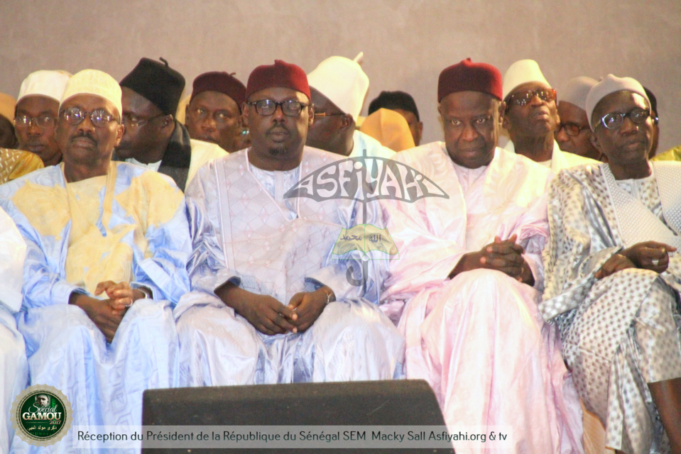 PHOTOS - Gamou Tivaouane 2017 - La famille de Seydil hadj Malick Sy acceuille le President Macky Sall