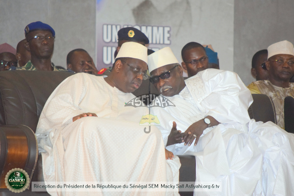 PHOTOS - Gamou Tivaouane 2017 - La famille de Seydil hadj Malick Sy acceuille le President Macky Sall