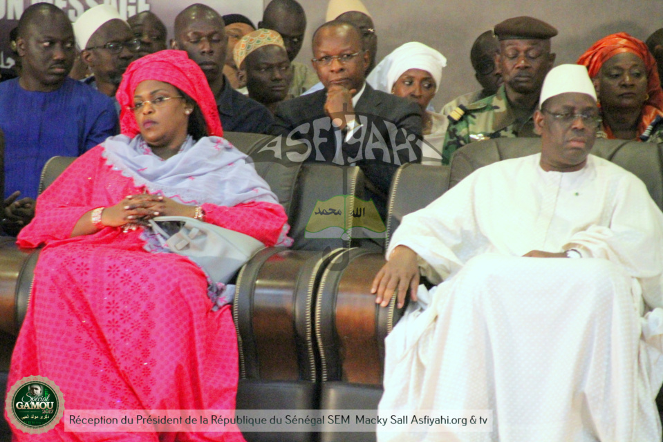 PHOTOS - Gamou Tivaouane 2017 - La famille de Seydil hadj Malick Sy acceuille le President Macky Sall