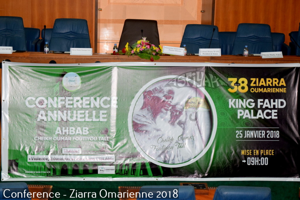 PHOTOS - ZIARRA OMARIENNE 2018 - Les Images de la Conférence de lancement de la 38ieme édition sur le thème VIOLENCE, EDUCATION ET PAIX EN ISLAM