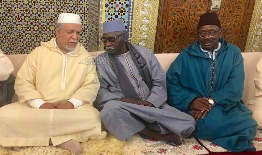 PHOTOS - Arrivé au Maroc du Khalif Général des Tidianes Serigne Babacar Sy Mansour, accompagné de toute la famille de Seydil Hadj Malick Sy (rta)