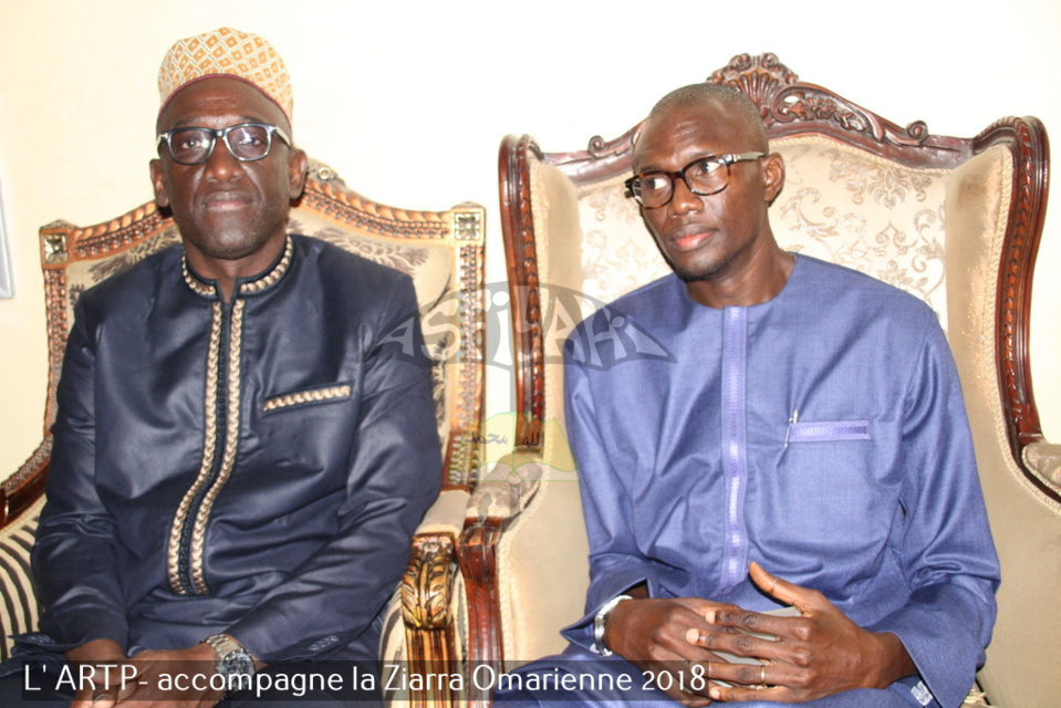 PHOTOS - VIDEO : L’ARTP accompagne la Ziarra Omarienne 2018 - Le DG Abdou Karim Sall reçu par Thierno Madani Tall