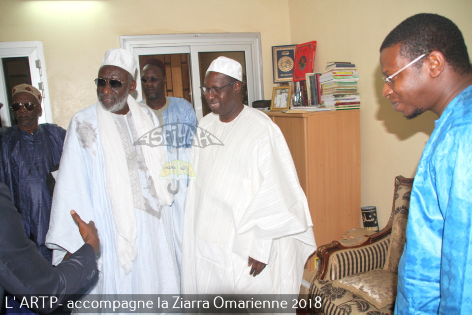 PHOTOS - VIDEO : L’ARTP accompagne la Ziarra Omarienne 2018 - Le DG Abdou Karim Sall reçu par Thierno Madani Tall