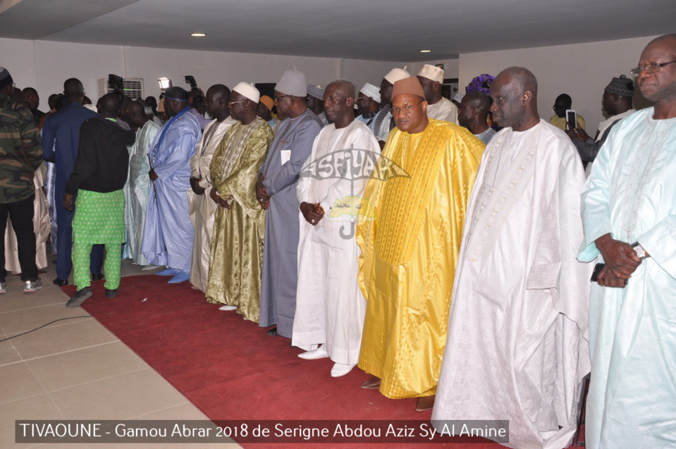 PHOTOS - TIVAOUANE - Les Images du Gamou Abrar 2018,de Serigne Abdoul Aziz SY Al Amine (rta), présidé par le Khalif General des Tidianes Serigne Mbaye Sy Mansour et Serigne Pape Malick SY