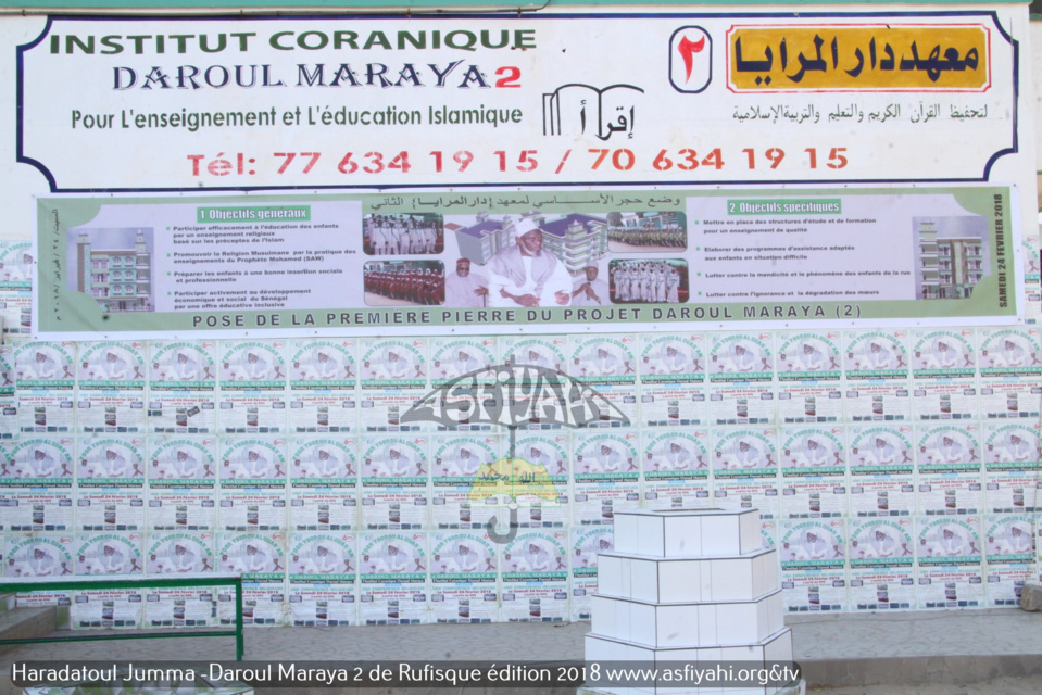 PHOTOS - RUFISQUE - Les images de la Hadratoul Djumah 2018 de l'institut Coranique Daaroul Maraya, sous l'égide du Khalif Cheikh Mouhamadoul Lamine Diop