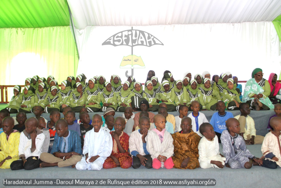 PHOTOS - RUFISQUE - Les images de la Hadratoul Djumah 2018 de l'institut Coranique Daaroul Maraya, sous l'égide du Khalif Cheikh Mouhamadoul Lamine Diop