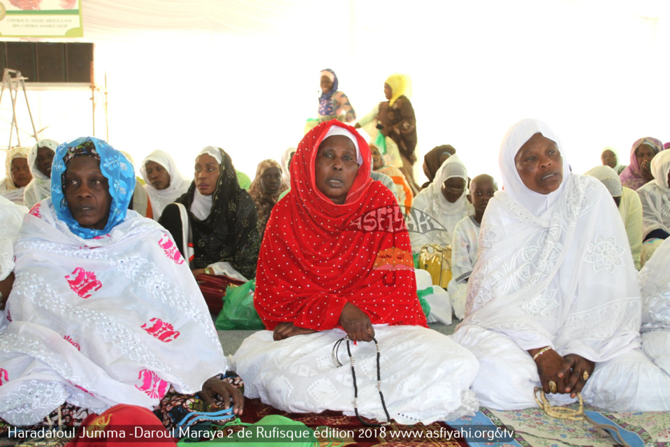 PHOTOS - RUFISQUE - Les images de la Hadratoul Djumah 2018 de l'institut Coranique Daaroul Maraya, sous l'égide du Khalif Cheikh Mouhamadoul Lamine Diop