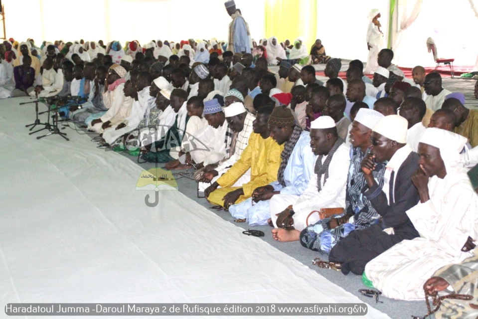 PHOTOS - RUFISQUE - Les images de la Hadratoul Djumah 2018 de l'institut Coranique Daaroul Maraya, sous l'égide du Khalif Cheikh Mouhamadoul Lamine Diop
