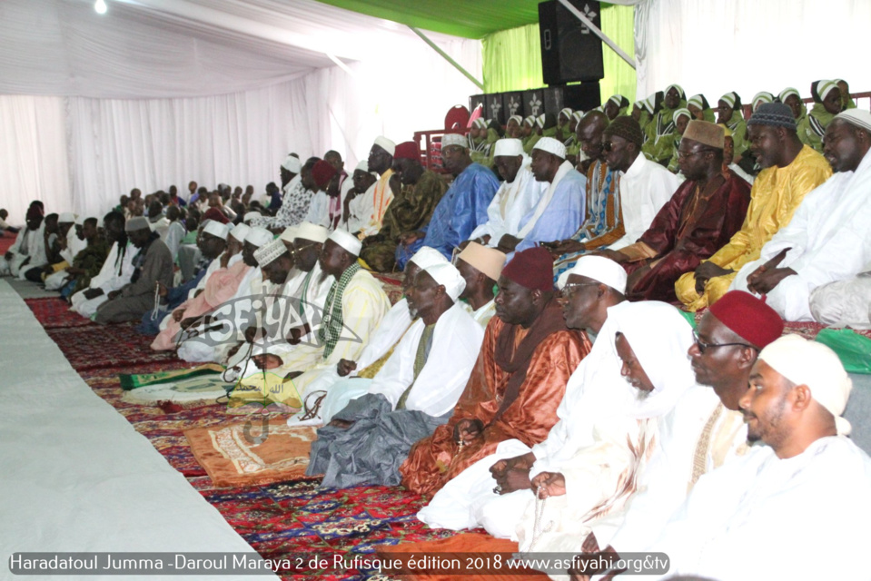 PHOTOS - RUFISQUE - Les images de la Hadratoul Djumah 2018 de l'institut Coranique Daaroul Maraya, sous l'égide du Khalif Cheikh Mouhamadoul Lamine Diop