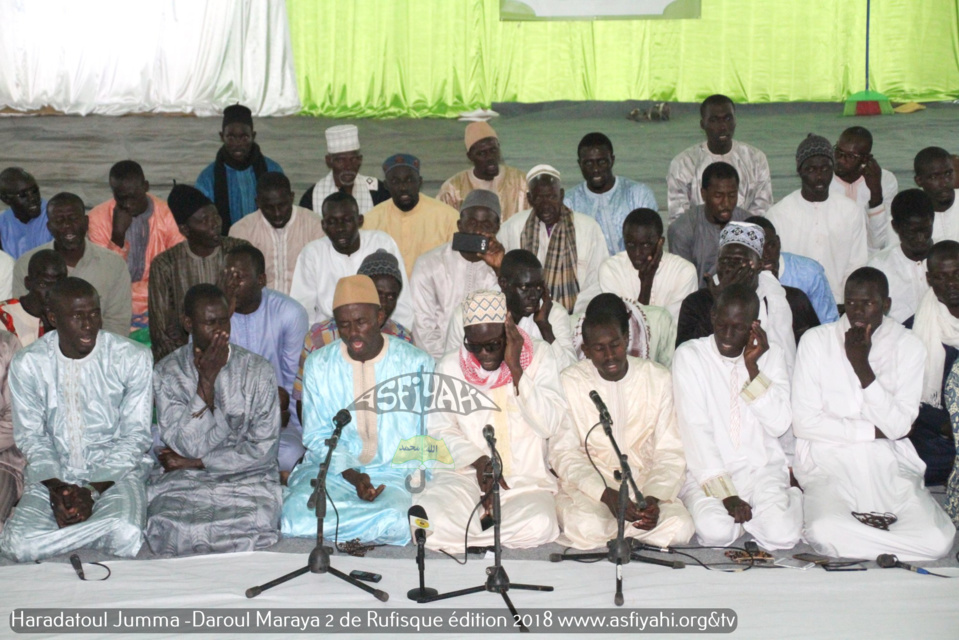 PHOTOS - RUFISQUE - Les images de la Hadratoul Djumah 2018 de l'institut Coranique Daaroul Maraya, sous l'égide du Khalif Cheikh Mouhamadoul Lamine Diop