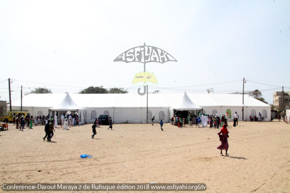 PHOTOS - RUFISQUE - Les images de la Conférence 2018 de l'institut Coranique Daaroul Maraya 2018, sous l'égide du Khalif Cheikh Mouhamadoul Lamine Diop