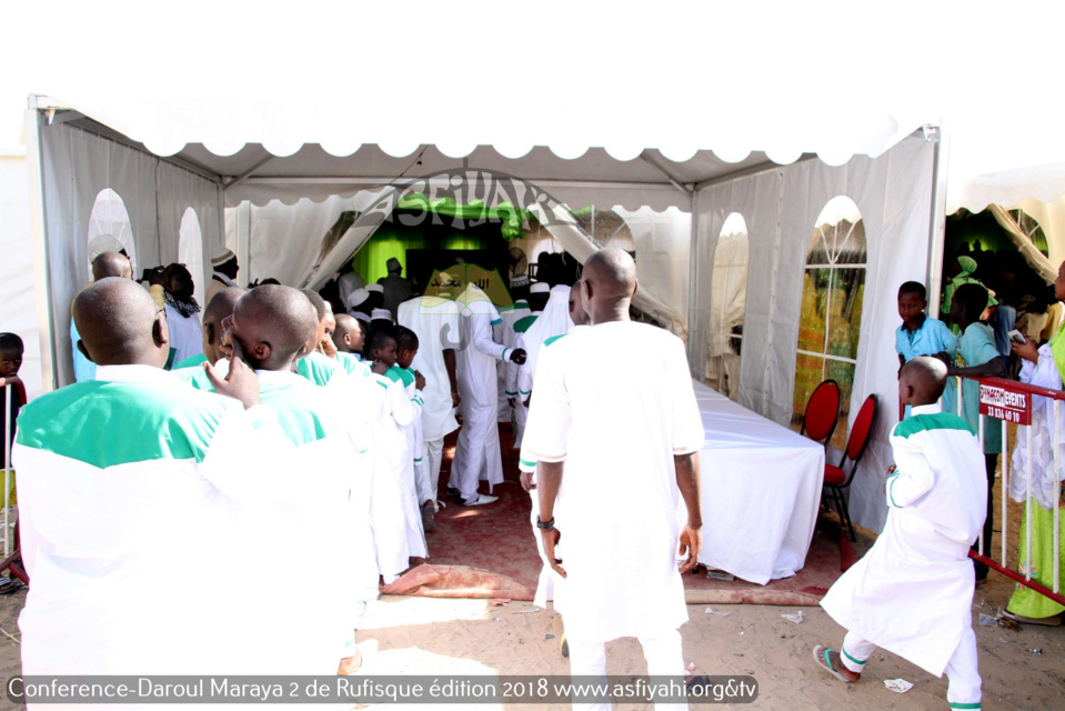 PHOTOS - RUFISQUE - Les images de la Conférence 2018 de l'institut Coranique Daaroul Maraya 2018, sous l'égide du Khalif Cheikh Mouhamadoul Lamine Diop