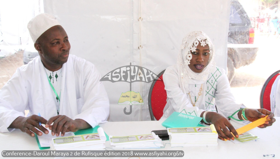 PHOTOS - RUFISQUE - Les images de la Conférence 2018 de l'institut Coranique Daaroul Maraya 2018, sous l'égide du Khalif Cheikh Mouhamadoul Lamine Diop