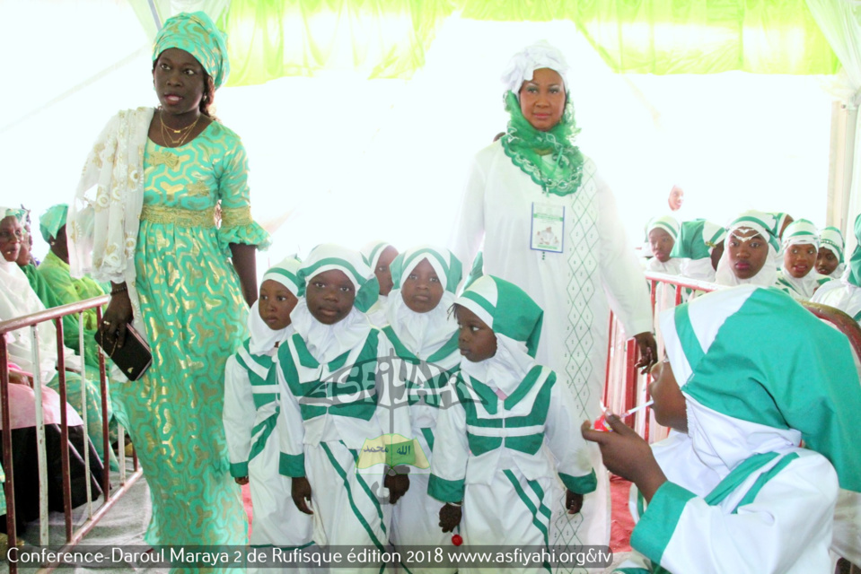 PHOTOS - RUFISQUE - Les images de la Conférence 2018 de l'institut Coranique Daaroul Maraya 2018, sous l'égide du Khalif Cheikh Mouhamadoul Lamine Diop