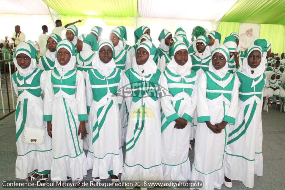 PHOTOS - RUFISQUE - Les images de la Conférence 2018 de l'institut Coranique Daaroul Maraya 2018, sous l'égide du Khalif Cheikh Mouhamadoul Lamine Diop